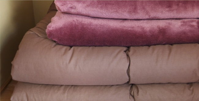 羽毛布団、毛布、カーテンなどの丸洗い